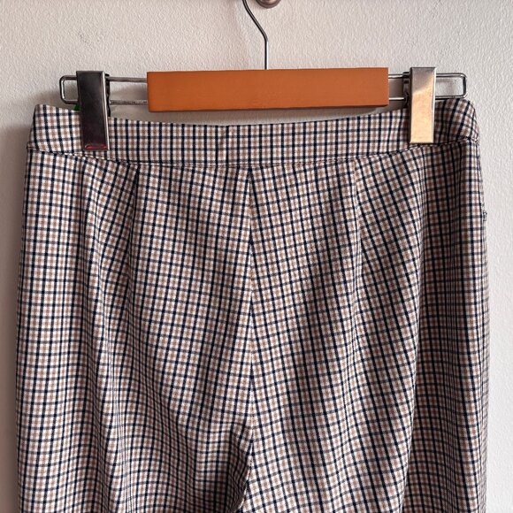 NWOT Sunday Best Freshman Check Slim Leg Pants - Size 4 - Picture 9 of 13